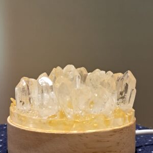 CLEAR QUARTZ LAMP