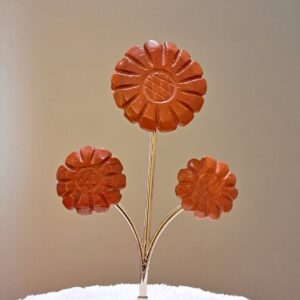 RED JASPER FLOWER TREE